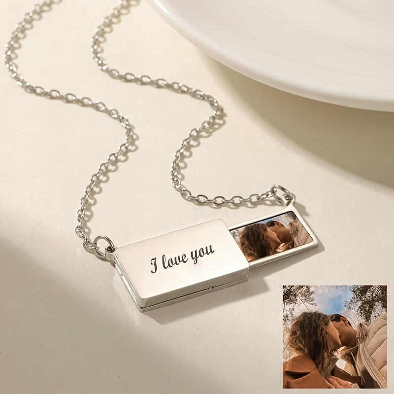 Collar Sobre Grabado con Foto