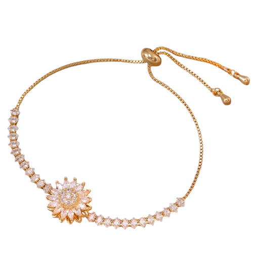 Pulsera Girasol Giratorio